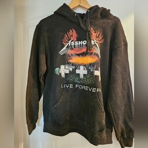 NWOT Assholes Live Forever Hoodie- Small
